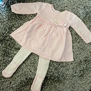 Mini clasix beginnings pink baby girl ballet set